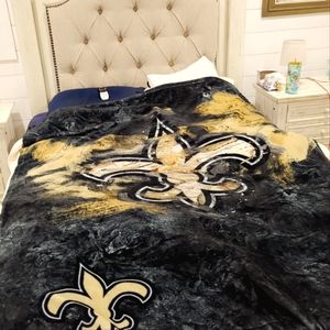 New Orleans Saints throw/blanket